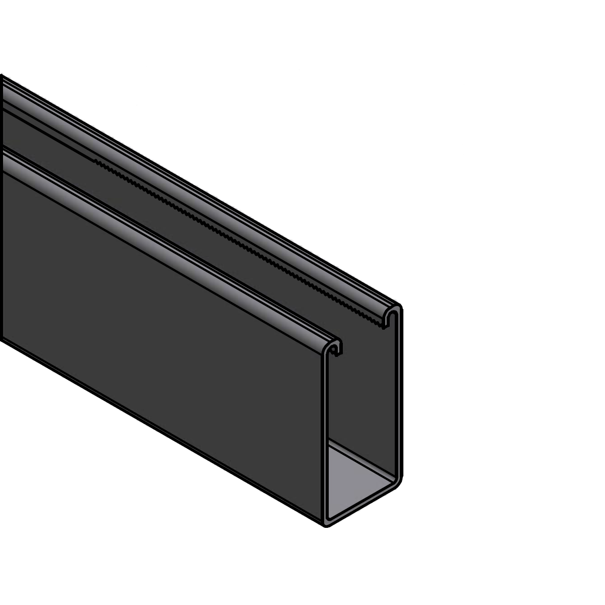 Profile 41/82 - 1,000 mm - unperforated - A4