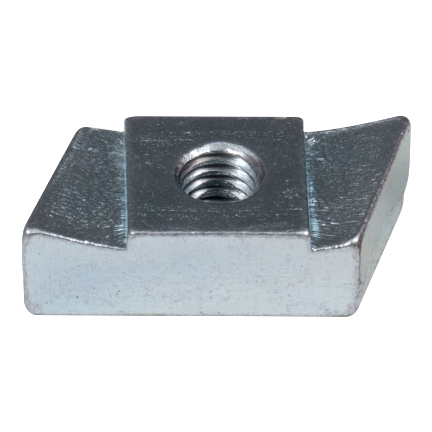 Hook head Threaded plate 40/22 - M6 - ZN