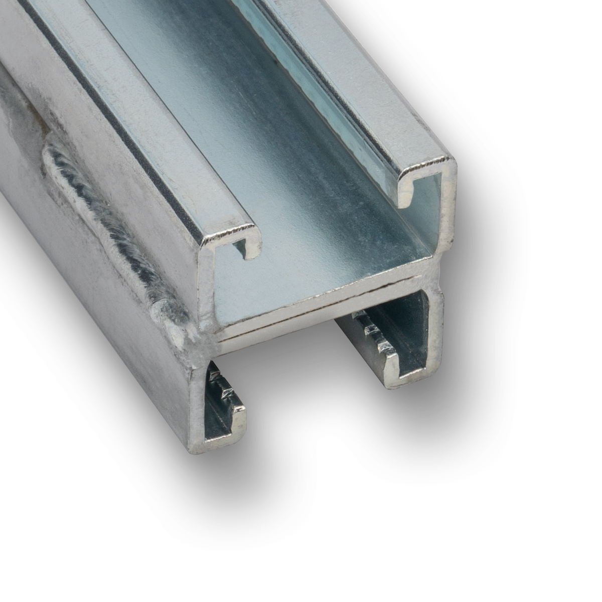 Double profile 41/21 - 1,000 mm - perforated - WB